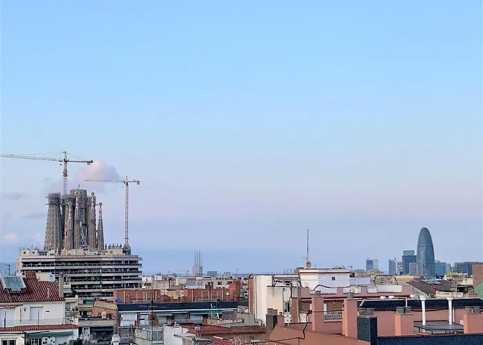 Apartmán Delightfull With Terraze 3beds Barcelona